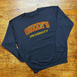 APPLIQUE CREW NAVY