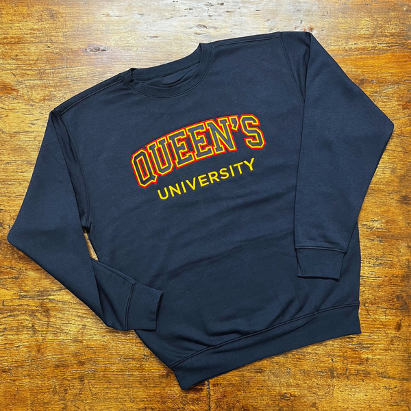APPLIQUE CREW NAVY