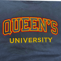 APPLIQUE CREW NAVY